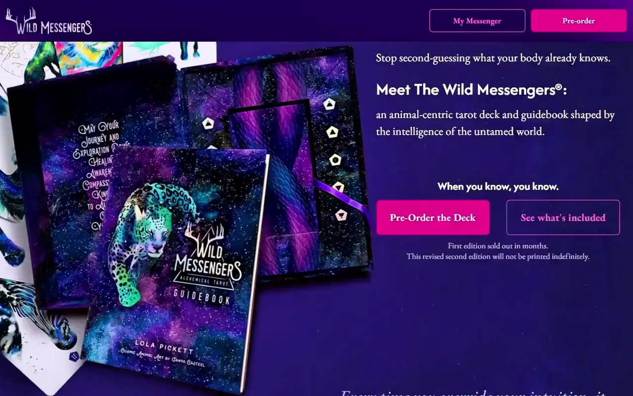 Still frame from Wild Messengers