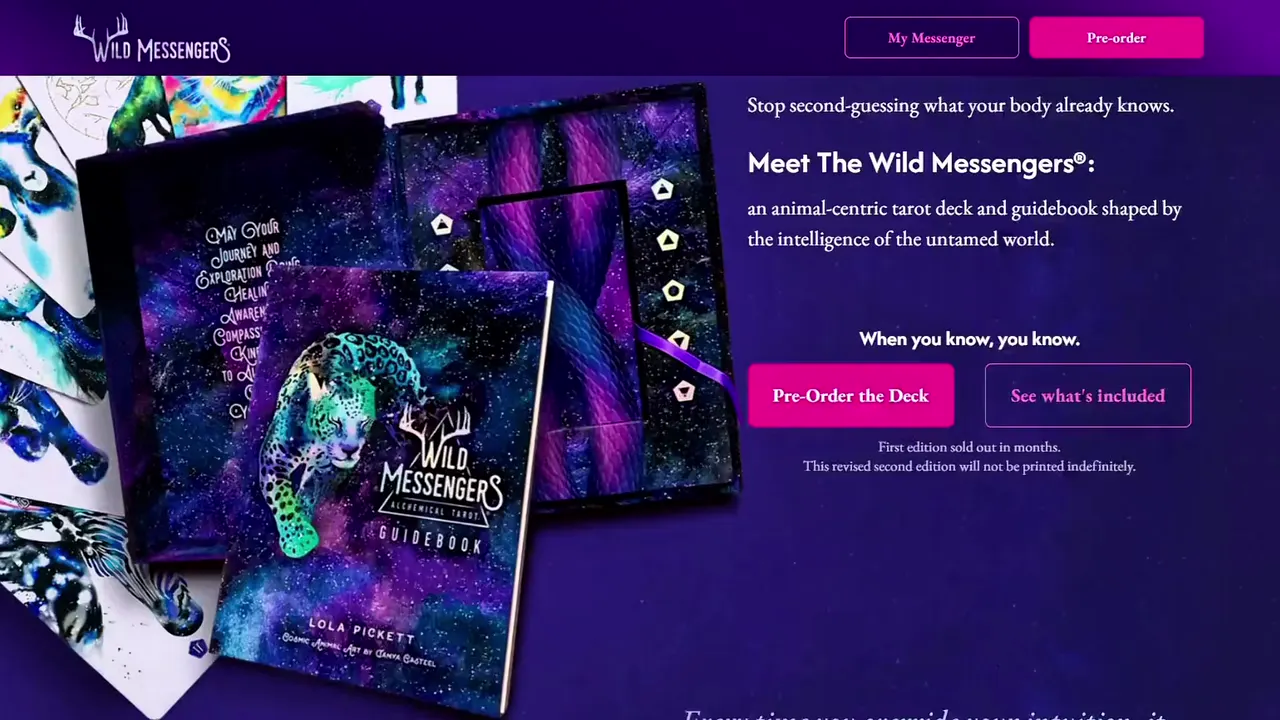 Still frame from Wild Messengers